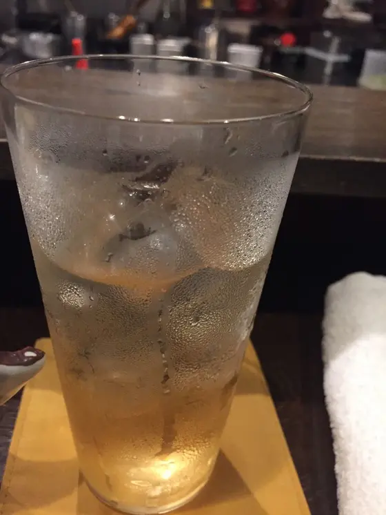 自家製ジンジャーハイボール
