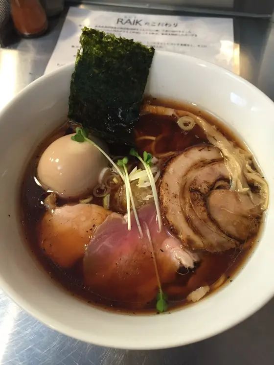 ⚫︎鰹×鶏ラーメン