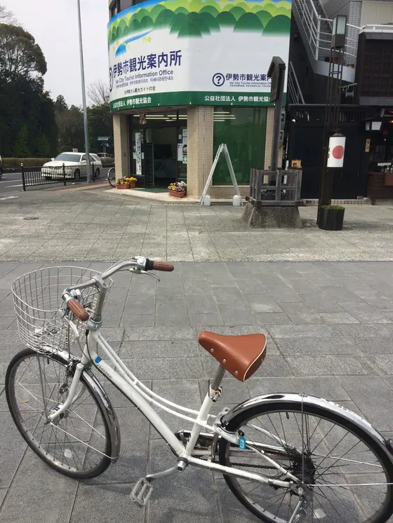 借りられる自転車はこんな感じ。電動アシストではありません。