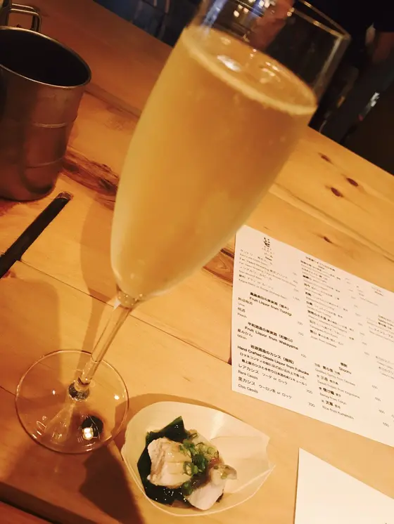 スパークリングで乾杯🥂