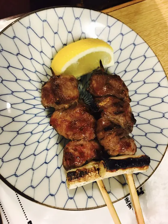 焼き鳥一本170円
