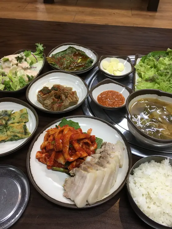 ポッサム定食7000W