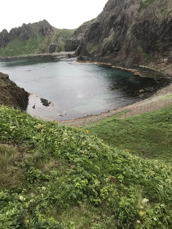 澄海岬へ