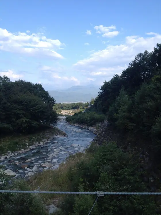 南アルプスまでみえます。