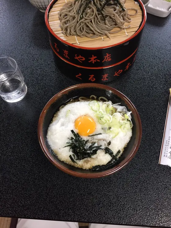 とろろ何ちゃら蕎麦？