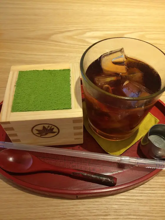 抹茶ティラミス ドリンクセット