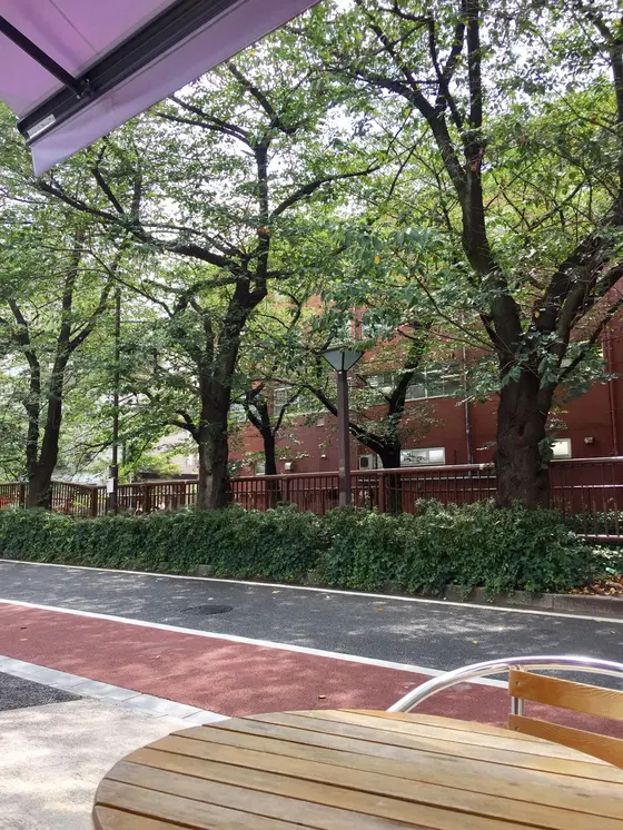 目黒川の目の前!!