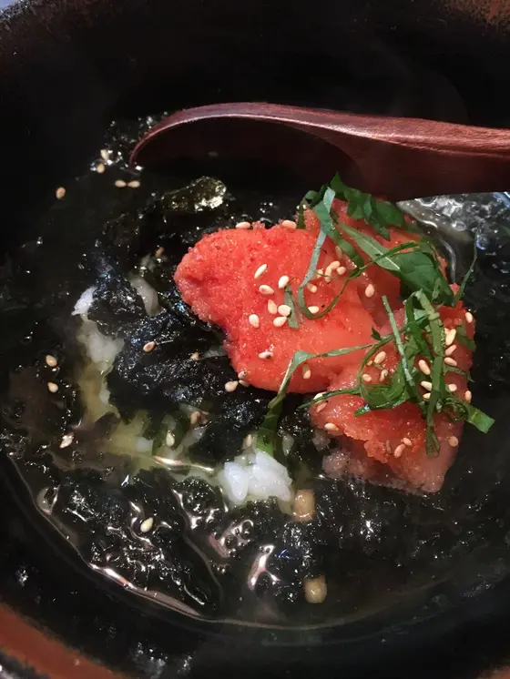めんたい茶漬け