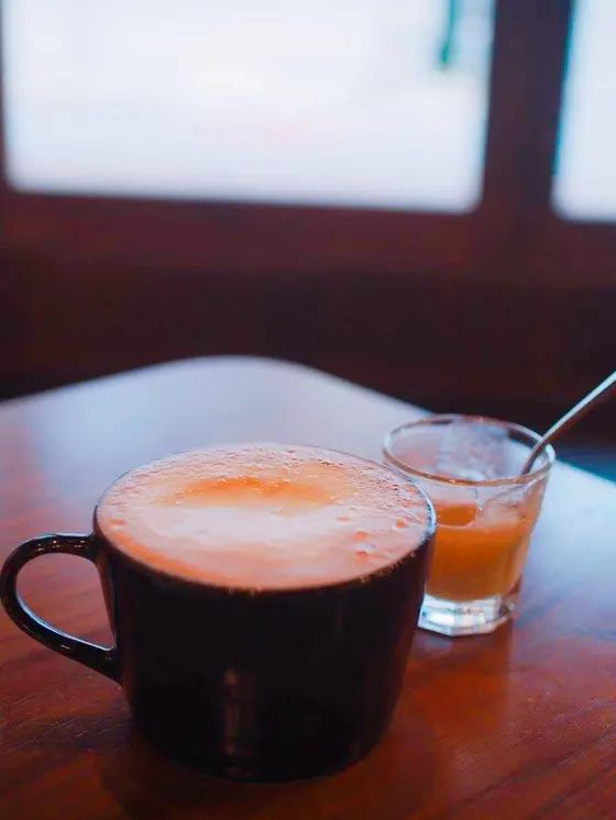 ここに来たらオーダーしてほしい、アップルコーヒー