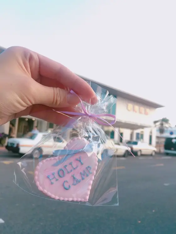 直前にアクティビティの予約もしていただいて、お礼にクッキー作りました♡