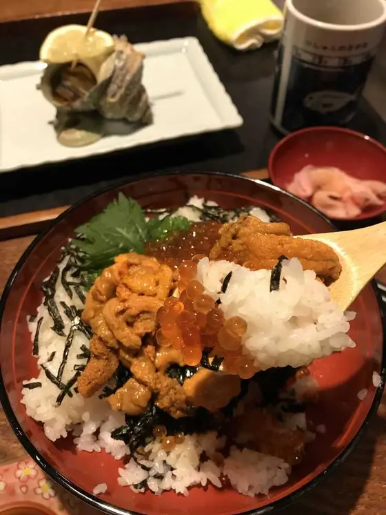 ウニいくら丼