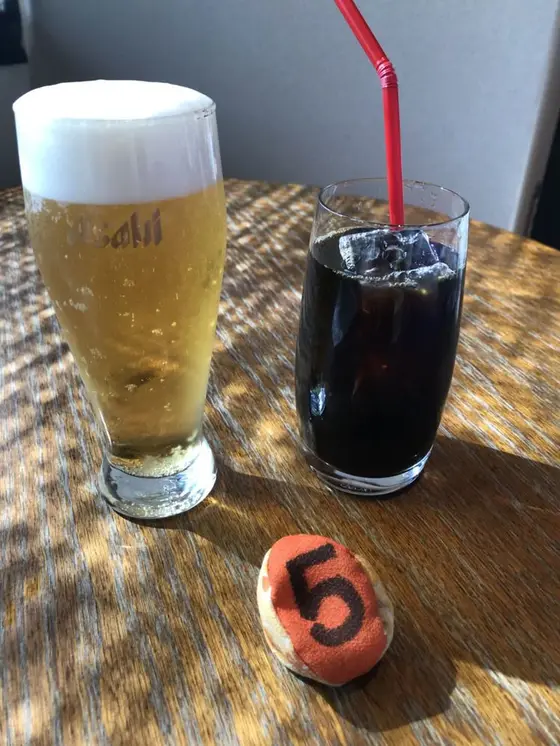 ドリンクもセットに含まれてます