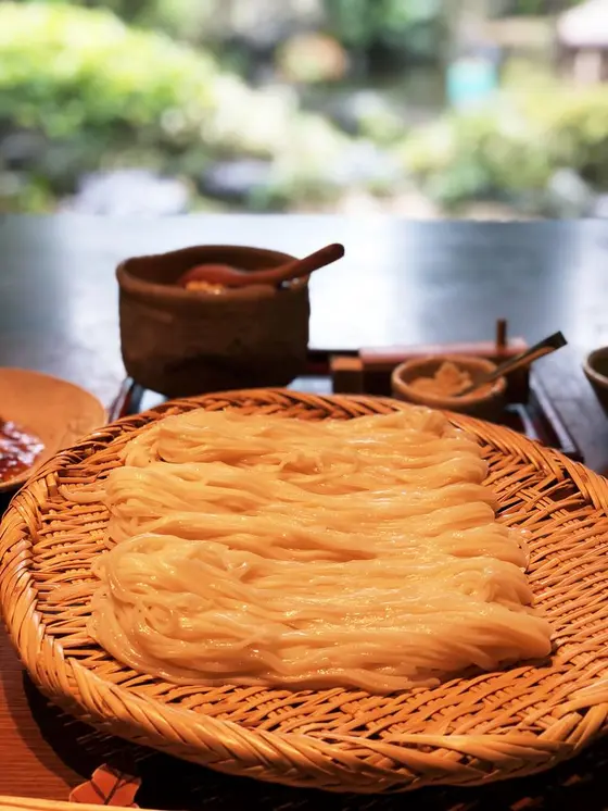 釜揚げうどんかざるうどん