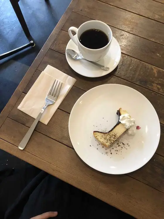 ブラックチーズケーキについて