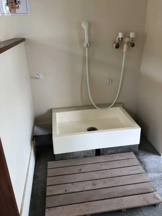 ワンコ用のシャワー