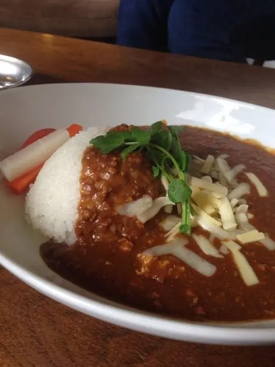 隠れ人気メニューのカレー！
