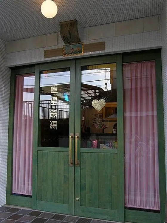 入り口からかわいい