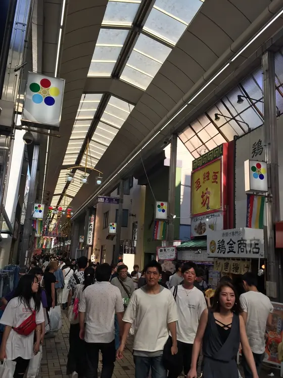 商店街の様子