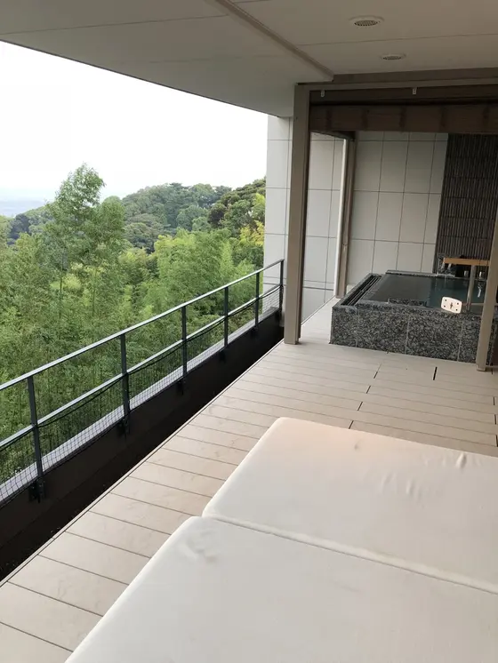 テラス部屋風呂