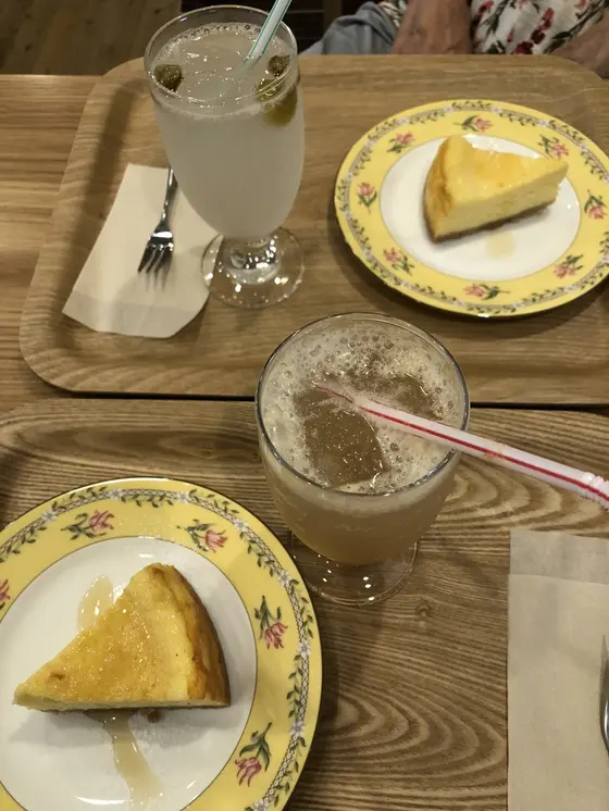 濃厚なチーズケーキ