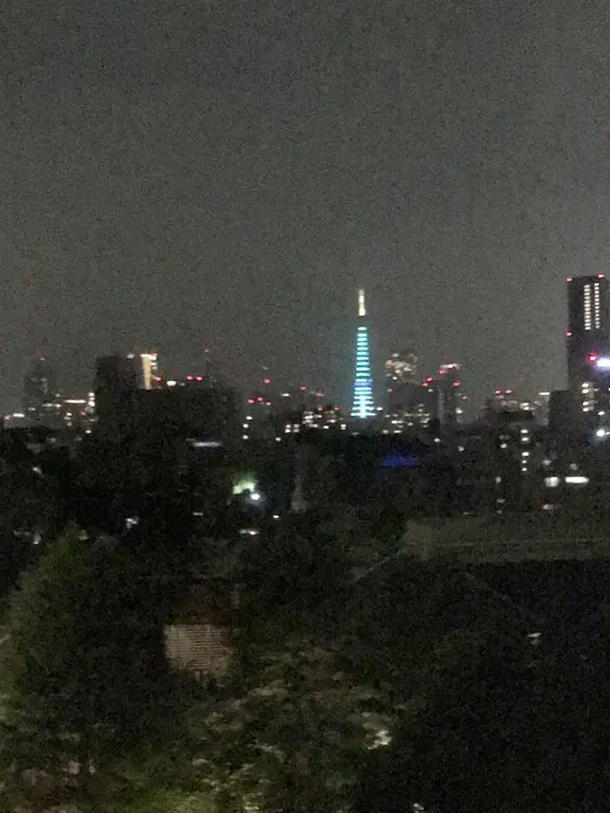 東京タワー側の客室