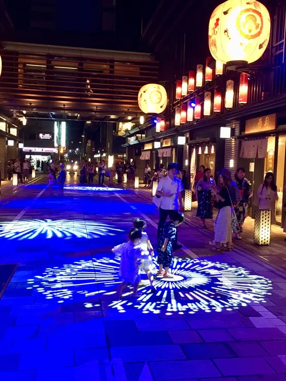 デジタルアート花火