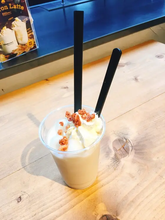 雪のおしるこ(ICE) 680yen