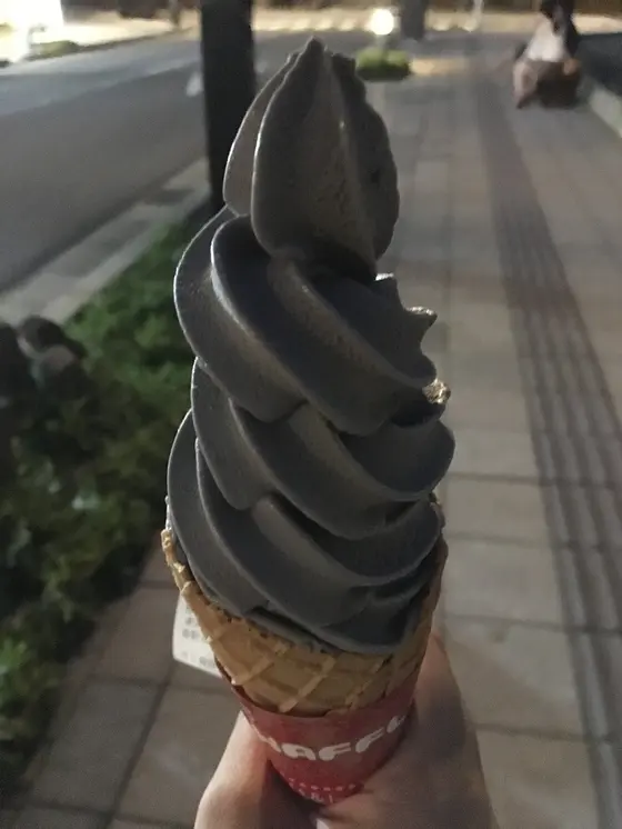 ゴマソフトクリーム