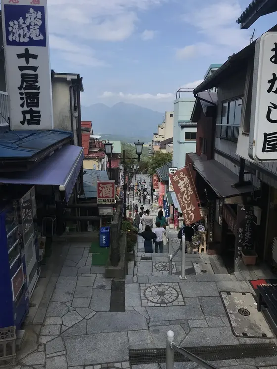 上から下を見た写真