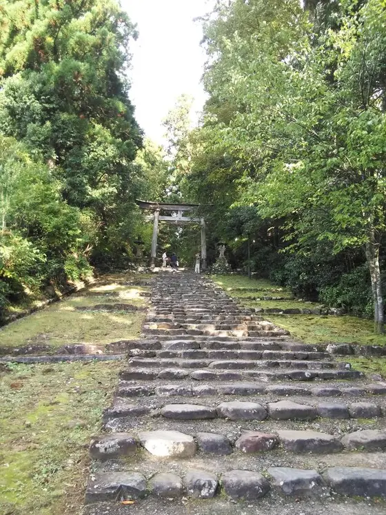 精進坂と一の鳥居