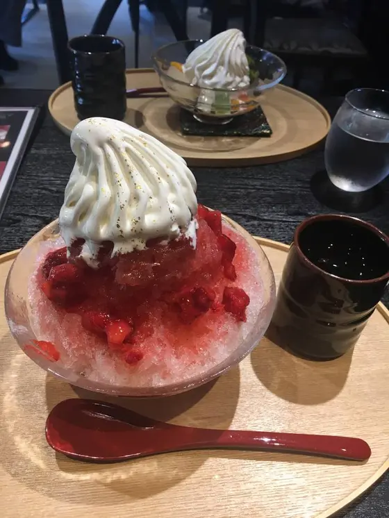 いちごかき氷