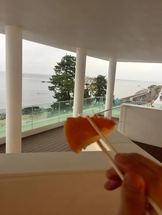 道の駅の展望スペース