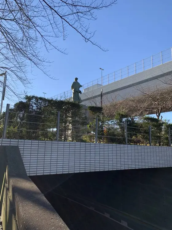 トンネル上