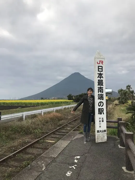 菜の花畑が綺麗です