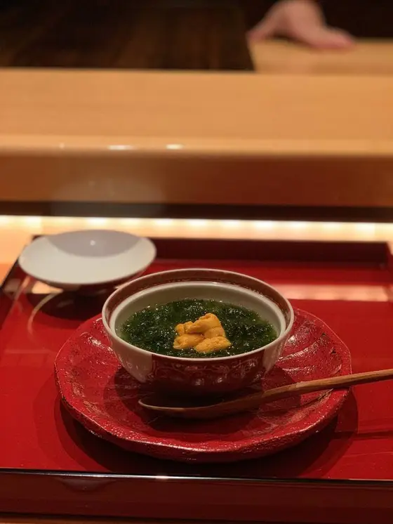 アオサ雲丹