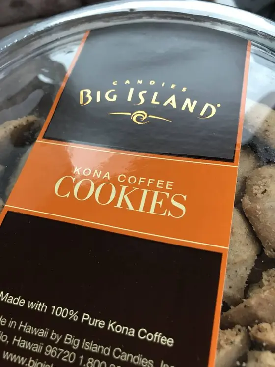 コナコーヒーのクッキー