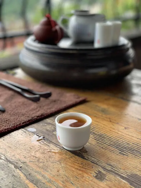 2煎目からはセルフ、5煎ほど楽しみました。