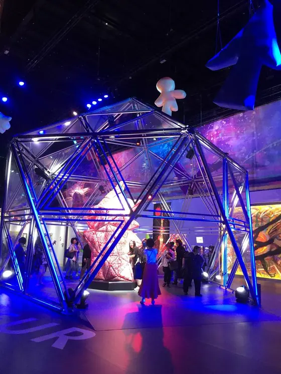 香取慎吾さんの心臓音が聴こえるオブジェ