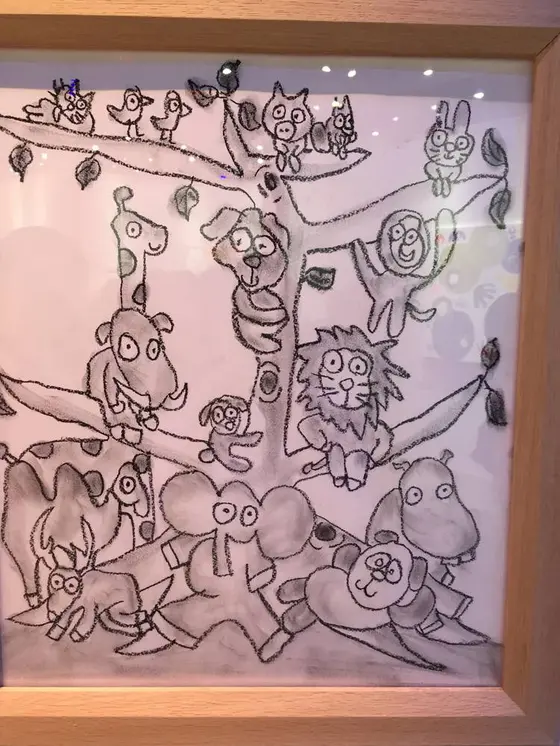 こんな可愛い絵も