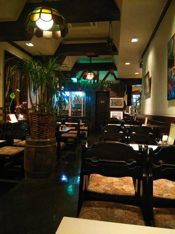 タイムスリップしたみたいな店内