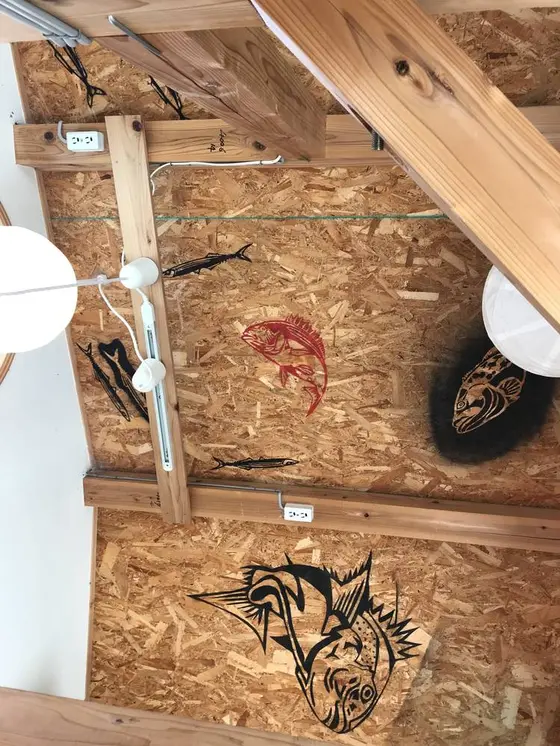 店内天井