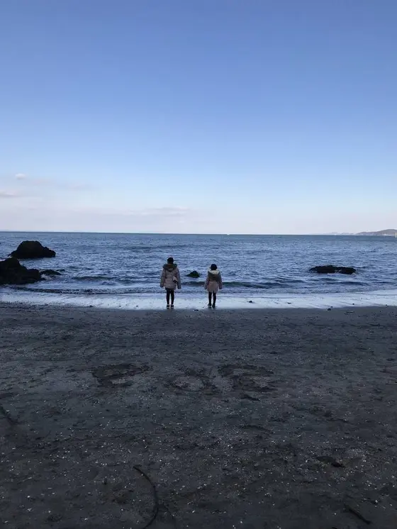 水平線がキレイ