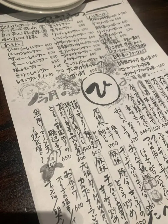 スポット内のおすすめ