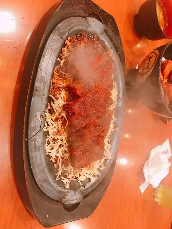 鉄板とんかつ