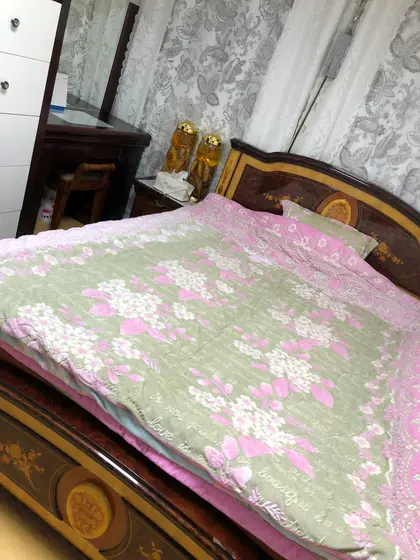 今回寝る언니의 침대