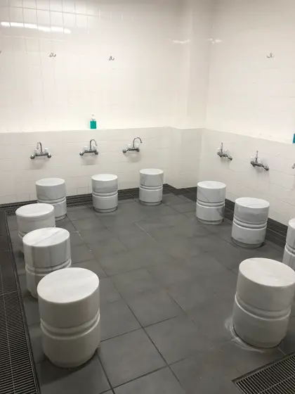 ウドゥ　お清め場