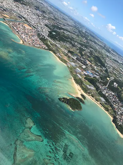 2時間のフライトが10分早く到着