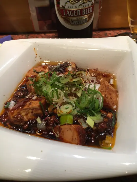 麻婆豆腐が有名です。
