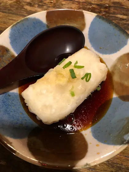 ジーマミー豆腐の揚出し