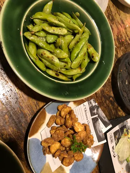 焼き枝豆&黒糖そら豆